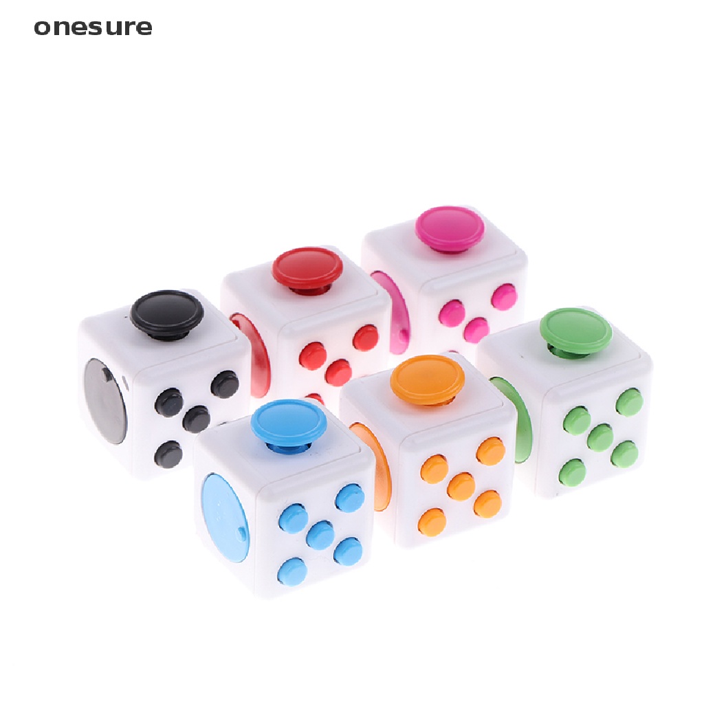 Adult Kids Anxiety Relief Figit Fidget Cube Fiddle Toys Dice Stress Cubes Gift