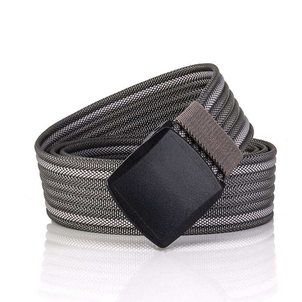 Cinturón de nylon de 125 cm con hebilla plástica duradera transpirable para uso en exteriores 