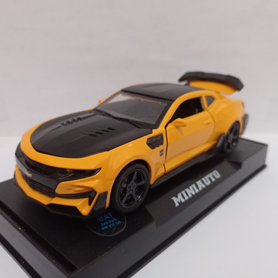 1:32 Chevrolet Camaro amarillo MiniAuto Diecast modelo de coche colección  juguete | Shopee Chile