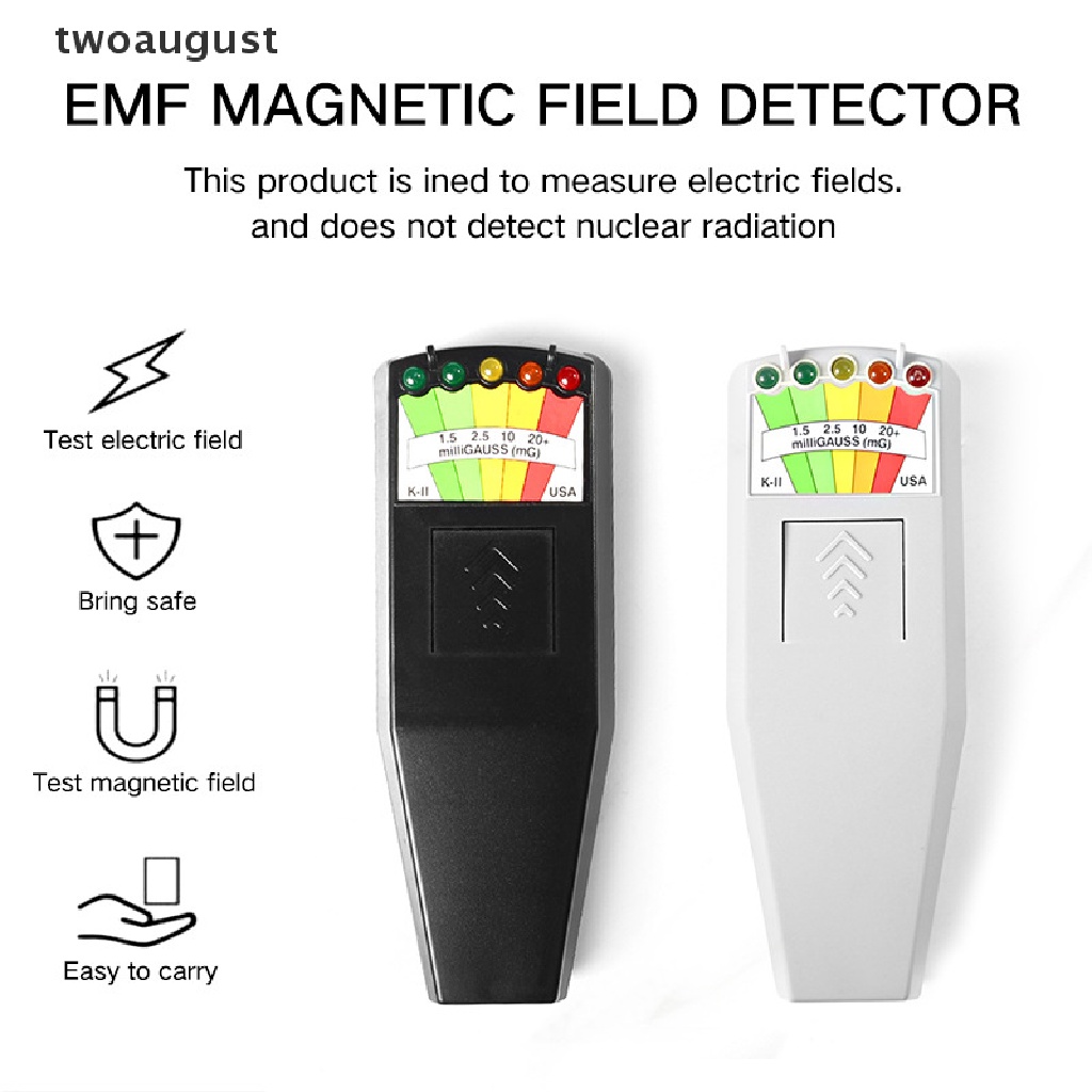 Backlit EMF Meter Ghost Hunting Magnetic Field Detector Paranormal Equipment 