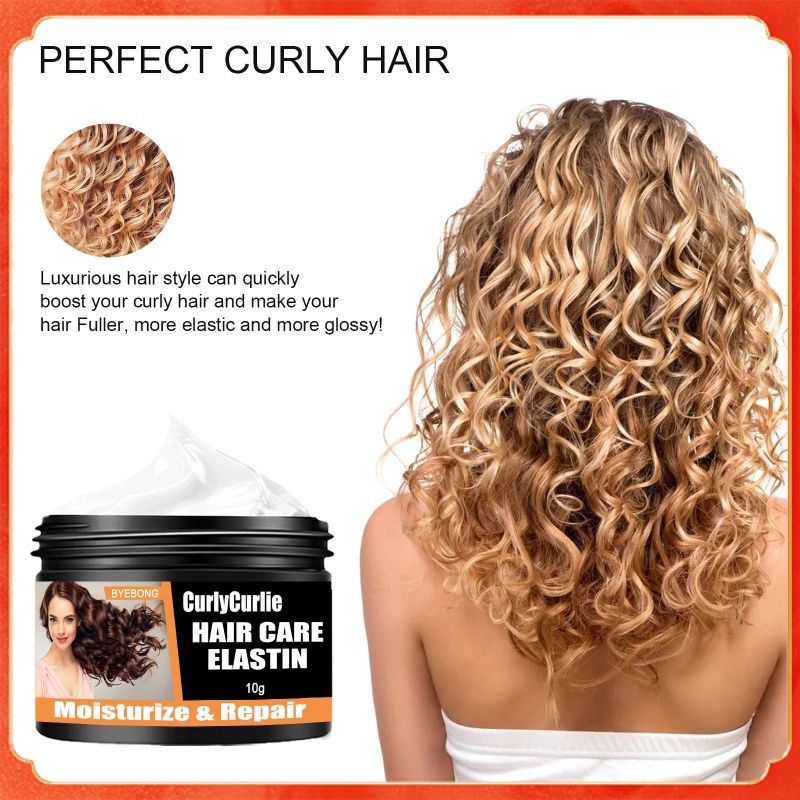 Afro-curly hair styling moisturizing hair elastin styling cream hair care  cream 3cdigitals | Shopee Chile