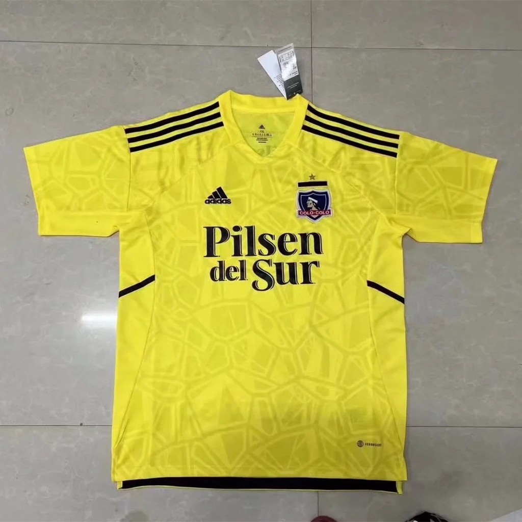 22-23 colo colo goalkeeper yellow Fans Jersey