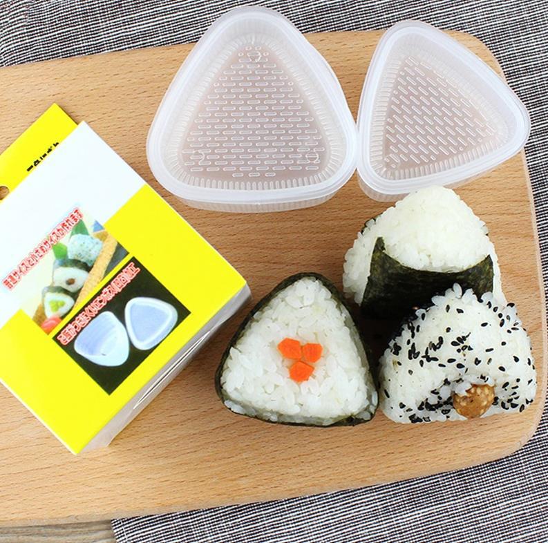 1 Cuchara Molde de Onigiri Juego de Moldes de Sushi 2 Pcs Molde de Sushi para Onigiri Kit para Hacer Sushi Herramientas de Sushi 