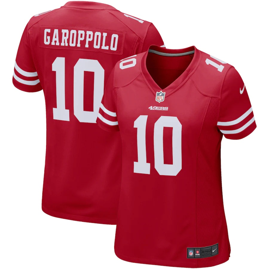 Jimmy Garoppolo SF 49ers Nike Color Rush Vapor Untouchable Limited JERSEY  SZ 3XL