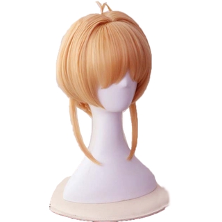 YL?Stock listo?gwynne mujeres anime cosplay pelucas 40cm pelo sintético  sakura tarjeta captor pelucas marrón claro sakura kinomoto fiesta disfraz  resistente al calor card captors sakura/multicolor | Shopee Chile