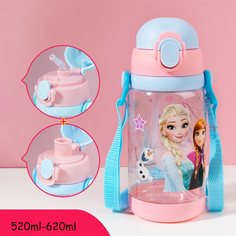 800ml Botella de agua potable directa para niños Ariel Disney Store Japón Nuevo 