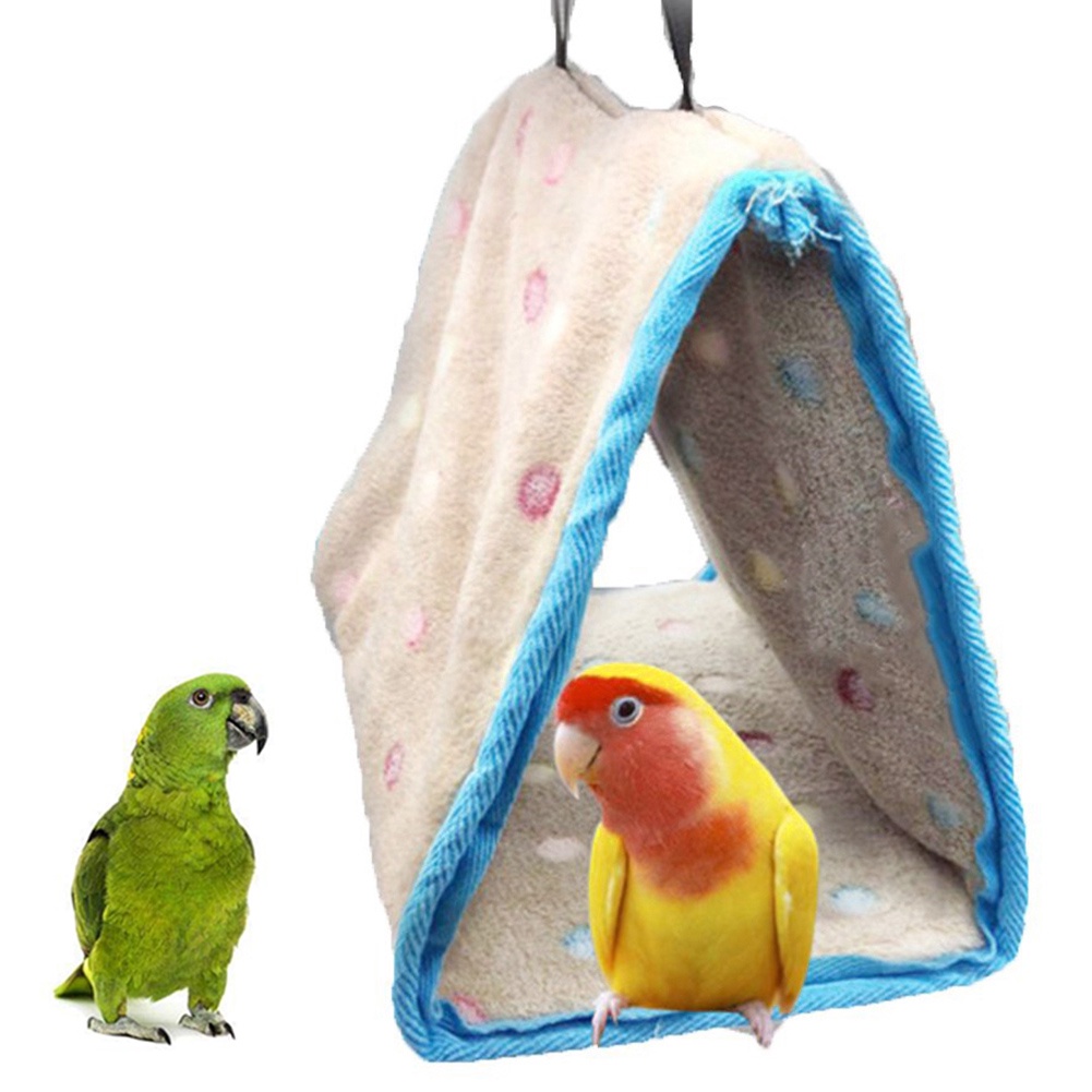Bird Cage Soft Bird House Bird Supplies Pet Cage Hammock Warm Bird Nest Small Pet Bed Bird Hammock Bird House Parrot Hammock S
