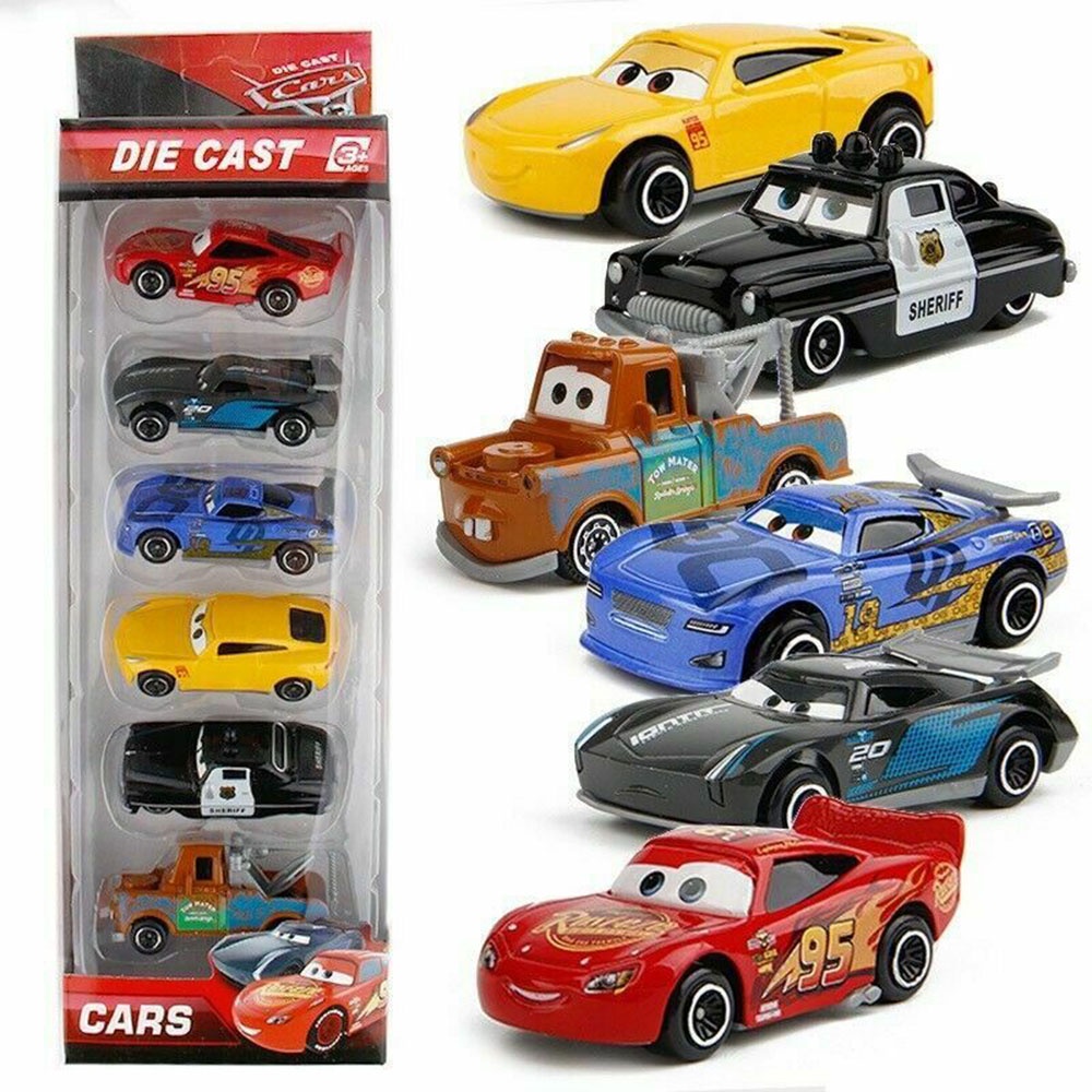 Conjunto De Carrinhos Carros Da Pixar Personagens Tais Como Rel mpago 