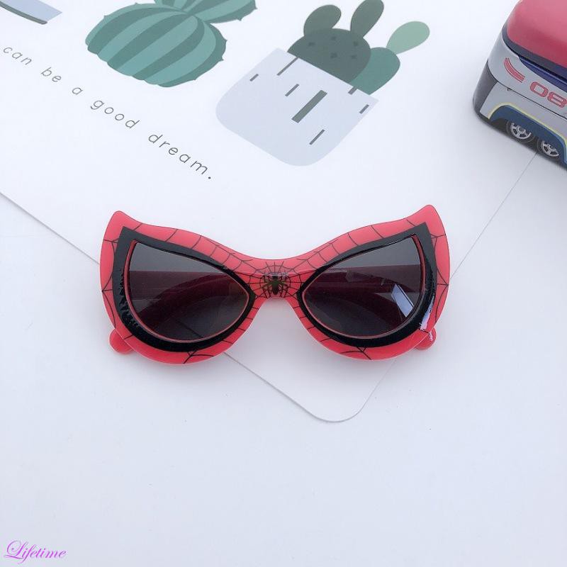 Lentes De Sol De Moda Spiderman De Dibujos Animados Para Niños Y Niñas |  Shopee Chile