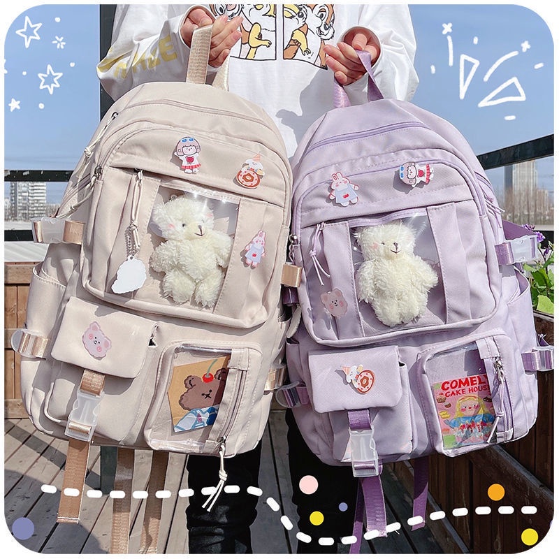 Nueva Mochila Escolar Para Niñas Japonesas Y Coreanas, Mochila Para