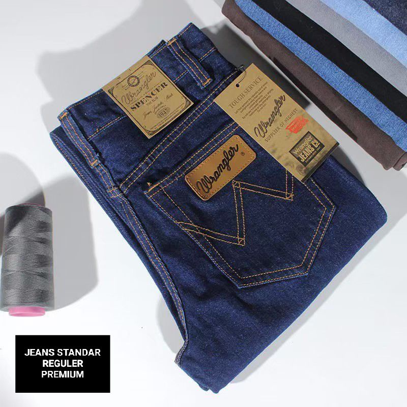 Wrangler Premium Jeans hombre Original Real Pict buena calidad - pantalones  de hombre - Jeans Premium para hombre | Shopee Chile
