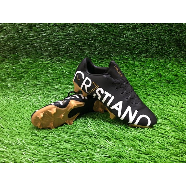 Especial Mercurial Vapor XII Cristiano Ronaldo 2019 oro fútbol zapatos | Shopee Chile