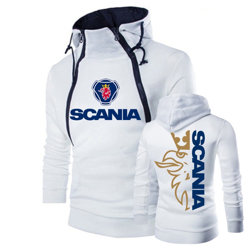 Sudaderas Hombre con Capucha Manga Larga con Scania Logo con Bolsillo Hoodie Chaqueta Jerseys para Hombres Y Mujeres