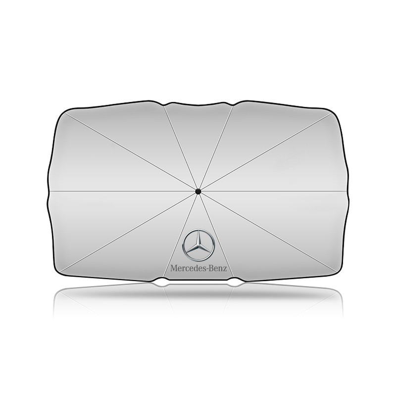 Para Mercedes Benz Parasol De Coche Delantero De Vidrio Aislamiento Térmico Protección Solar