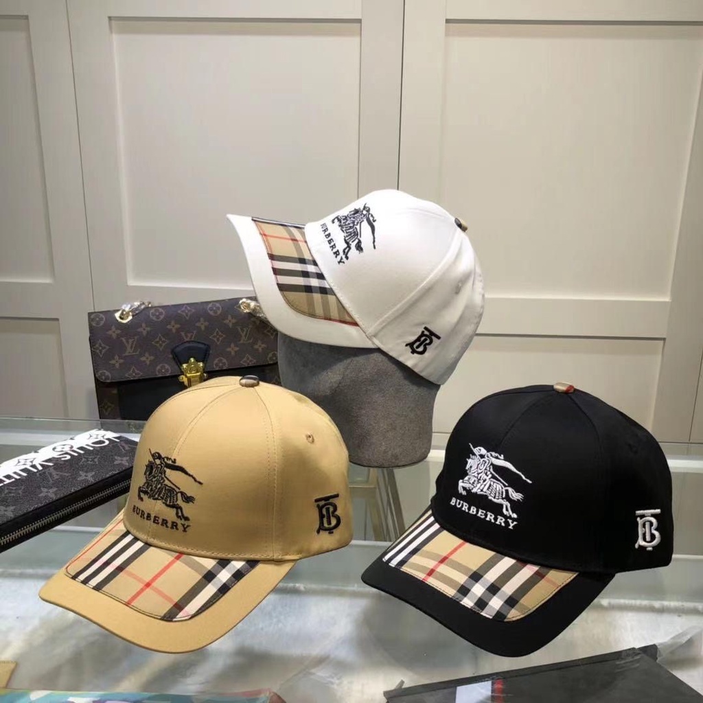 2022ss Marca De Lujo Diseñador Burberry Bordado Logotipo Hombres Mujeres  Snapback Gorras De Béisbol Deporte Al Aire Libre Sombreros | Shopee Chile