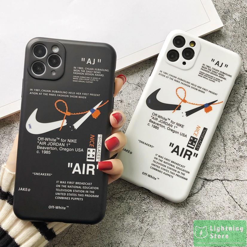 Air Off White Case Para Iphone 13 Pro Max 12pro 14 11 X Xs Xr Xsmax 7 8 Plus Shopee Chile