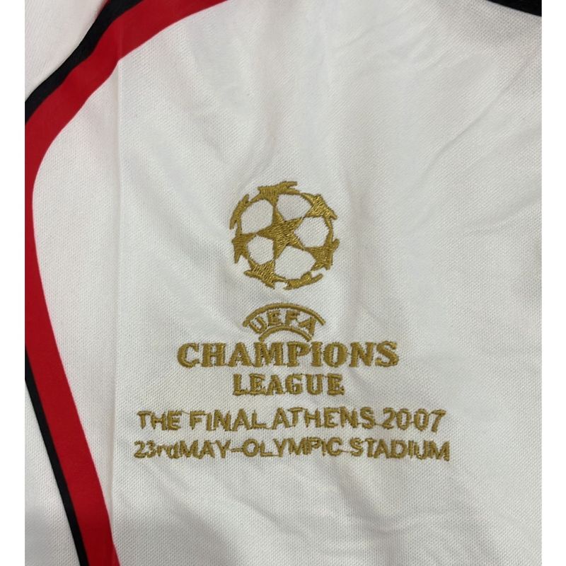 AC Milan 2007 Champions League Final Long Sleeve Jersey Men Adult