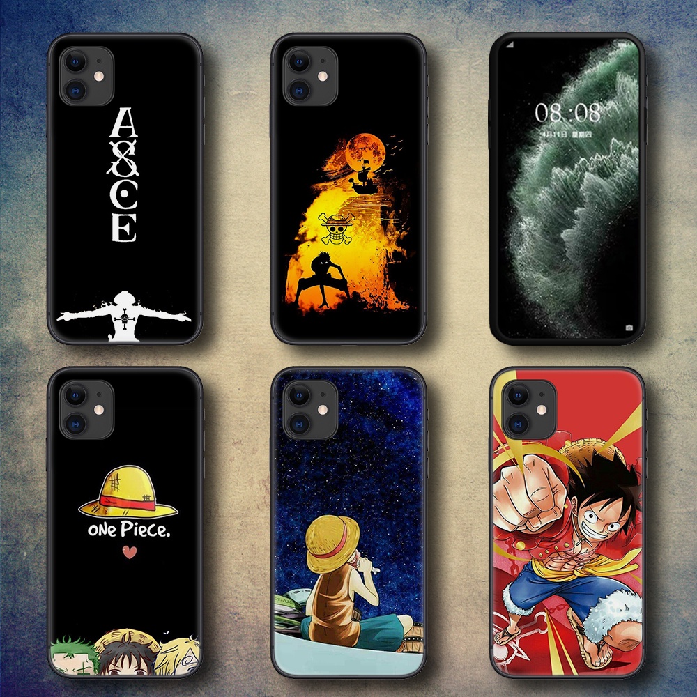 Iphone 6 6s 7 8 Plus X Xs Xr 11 Pro Max Tpu Soft Case 2ypj One Piece Anime Luffy Casing Suave Shopee Chile