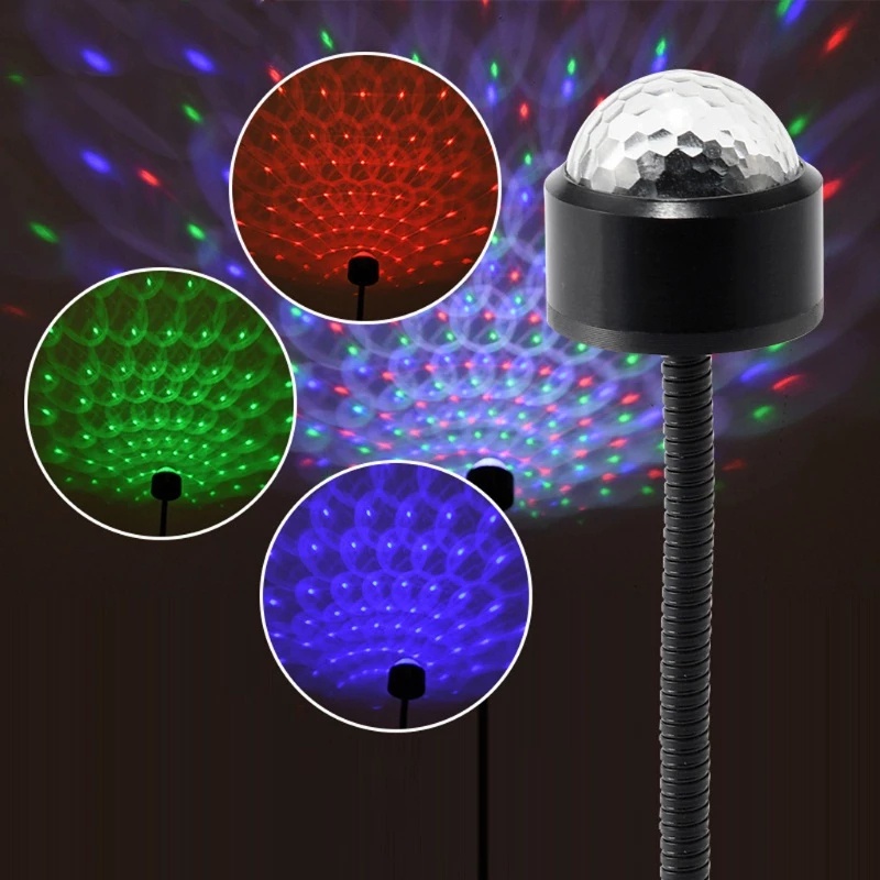 USB discoteca derby luz efecto Patrón RGBW LED fiesta de música de control automático multicolor 