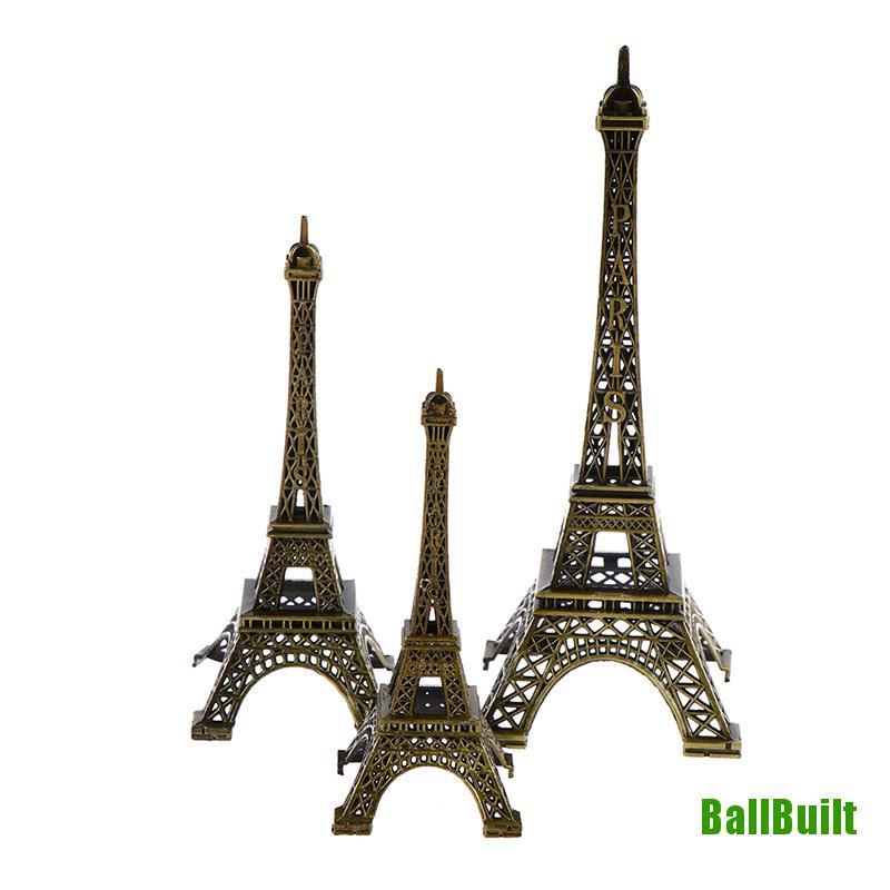 Estatua Escultura Adorno 10Cm-70Cm Torre Eiffel De Metal Modelo Artesanal Decoración Del Hogar Accesorios Decoración Vintage Retro Torre De Bronce Antiguo Modelo Decoración De La Habitación 10Cm 