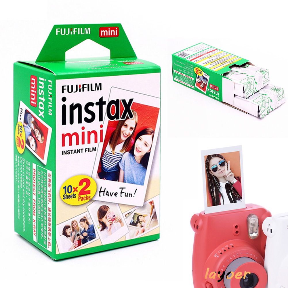 Fujifilm Instax Mini 10/20 Hojas Papel Fotográfico De Para Cámara Instantánea | Chile