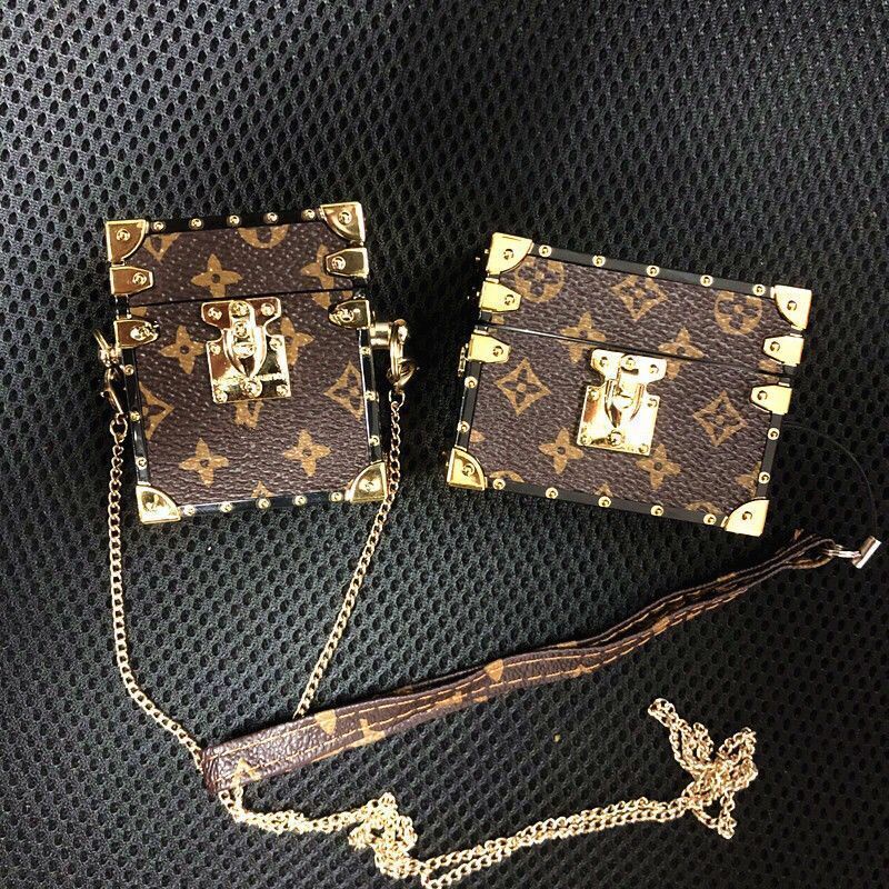 Listo Stock ! Louis Vuitton Square-Airpods Bluetooth 1/2 . Apple  Airpodspro3-Funda Blanda Antiarañazos , Marca De Lujo , 3 | Shopee Chile