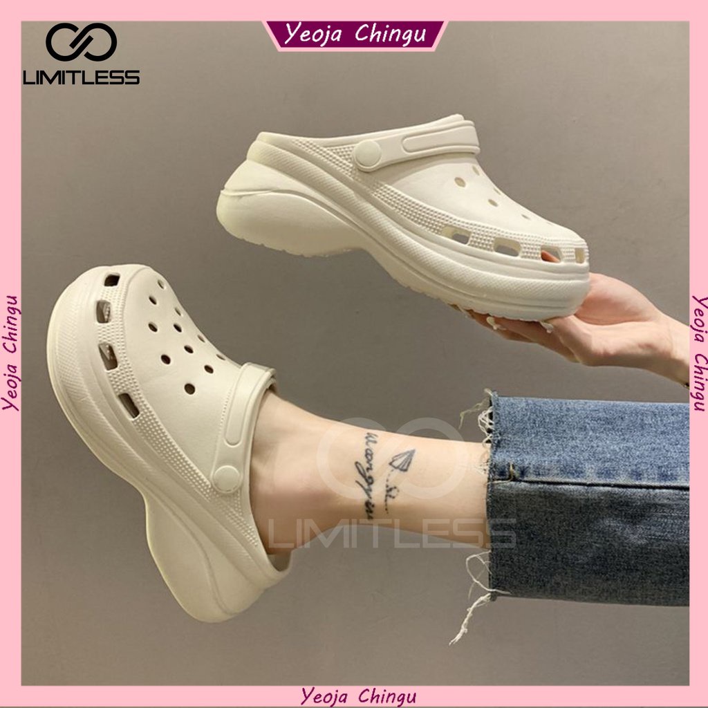 Sandalias Crocs cuatro cómodas para ser cómodas!! Sandalias Slop para mujer  Crocs antideslizante cómodo suave extraligero Phylon Sendal Baim últimas  cuñas elegantes niñas | Shopee Chile