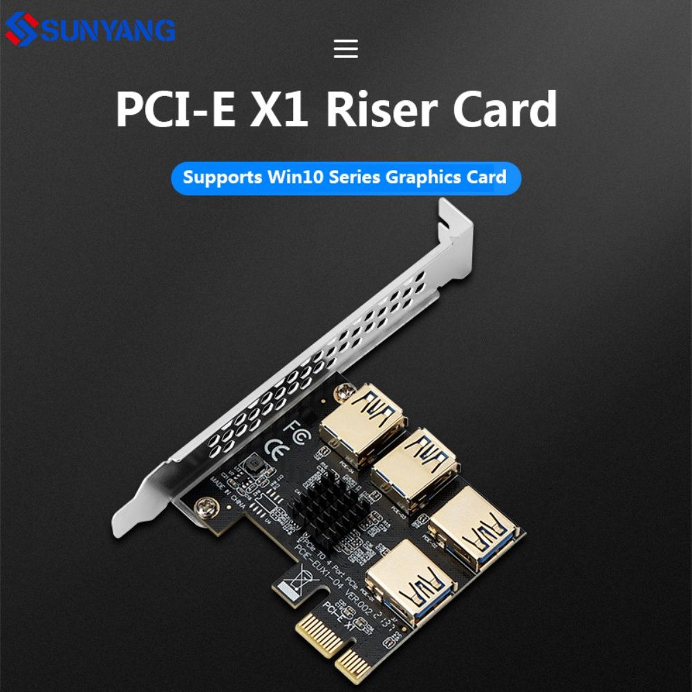 LOOCOO Riser VER010 USB 3.0 PCI-E Riser VER010-X Express Cable Riser Para Tarjeta de Video X16 Extensor PCI-E Tarjeta Riser Para Minería