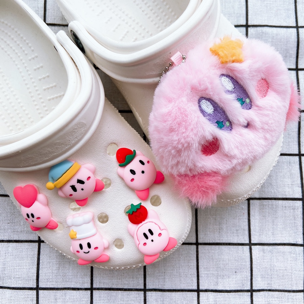 Kirby croc jibz Charm Botón DIY Accesorios Para Zapatos Hebilla Accesorio  Decoración De [Sin Zapato] | Shopee Chile