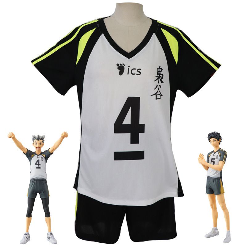 Hot Anime Haikyuu Fukurodani Academy Uniform Bokuto Koutarou Haikyu ...