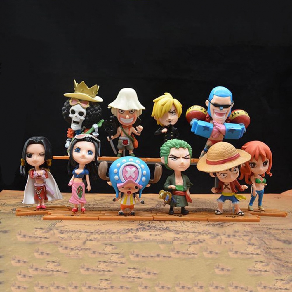 One Piece Big Head Puzzle Stand Set De 10 Figuras Comprar Con Confianza Frpokt Shopee Chile