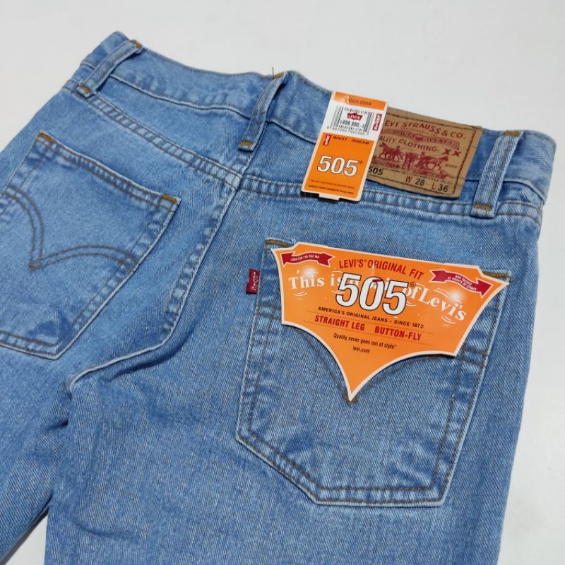 Pantalones estándar para hombre/pantalones estándar Levis 505 | Shopee Chile