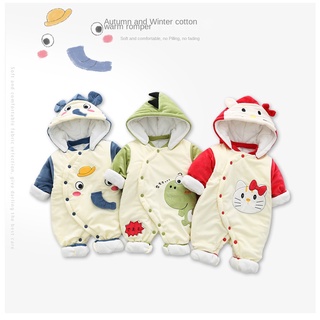 Verve Jelly Toddler Unisex Baby Onesies Mamelucos de algodón Oreja de conejo Manga larga Cremallera Romper Bunny Pijamas para 0-18M Bebé 