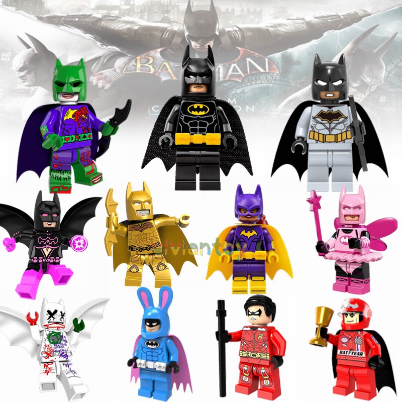 Sets De minifiguras De Super héroes De Batman compatibles con Lego Batman  película bloques De construcción De juguetes De muñeca Para niños | Shopee  Chile