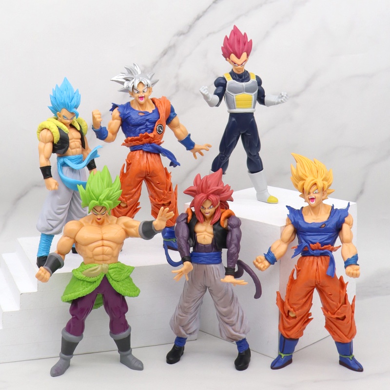 Figura De Acción Dragon Ball Z Super Saiyan Anime Modelo GK Rose Goku DBZ  Gohan Figuras Vegeta Estatua Colección Juguete Figma | Shopee Chile