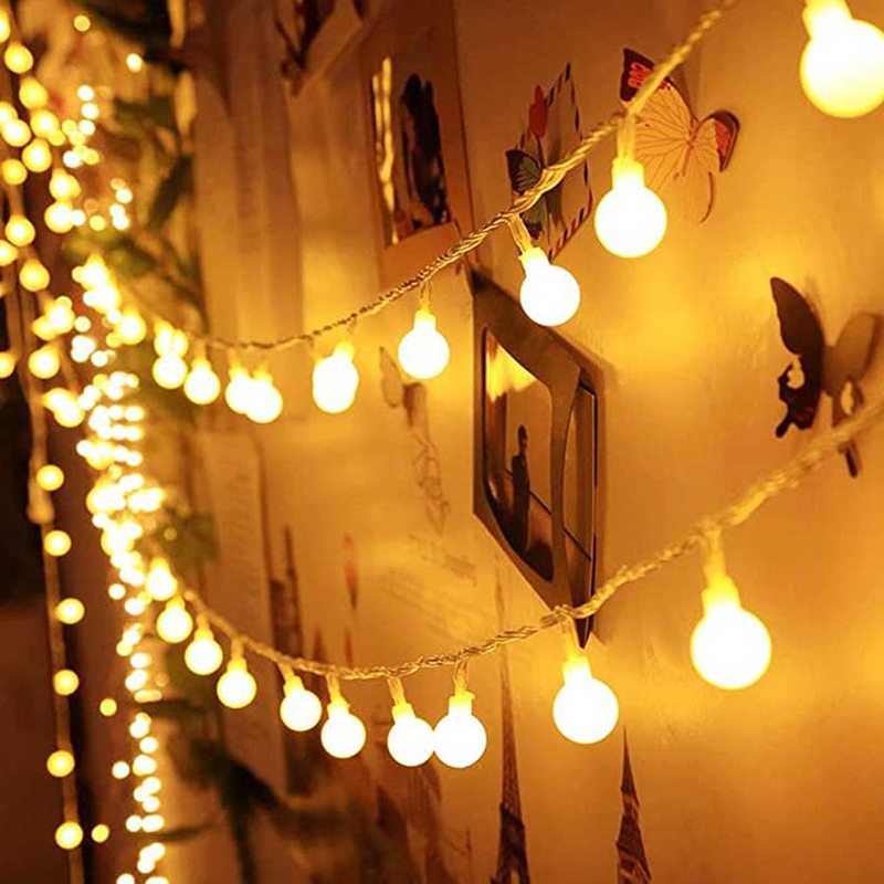 20 LEDs Micro Alambre de Cobre Guirnaldas Luces Blanco Cálido 2M Luces de Hadas para Navidad Fiesta Hogar Bodas Interiores Exteriores Fiestas DIY Decoración 12 Piezas Cadena de Luces con Pilas 