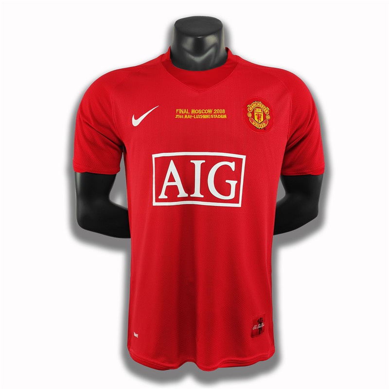 Manchester United Camiseta Colgante Y Cadena De Plata