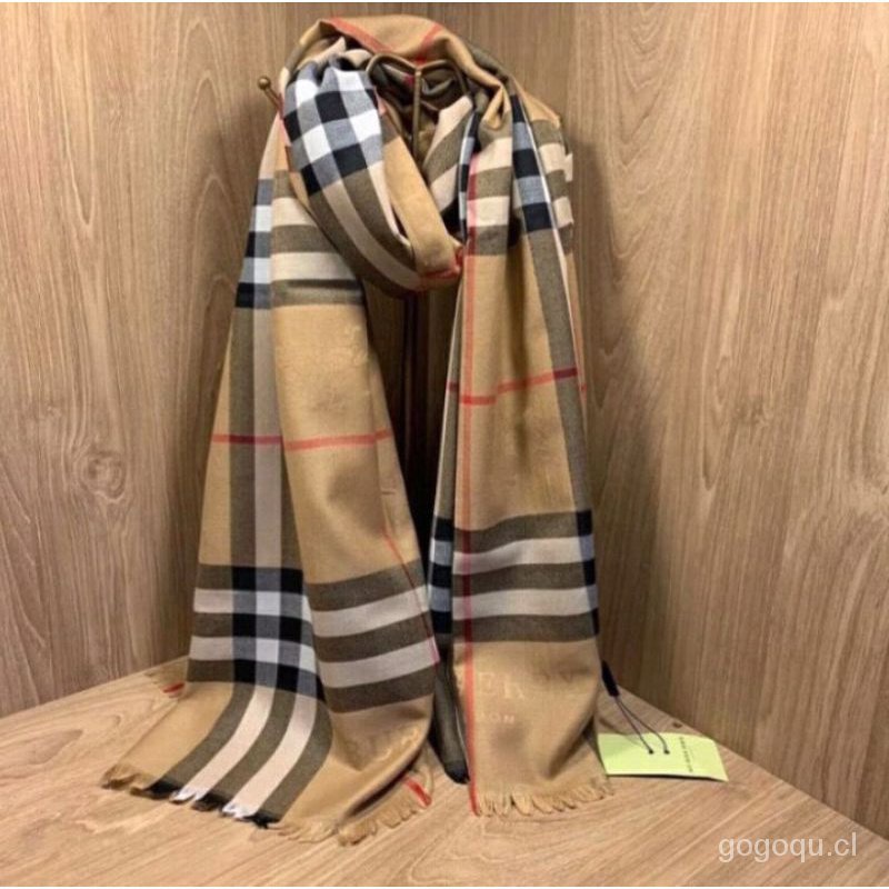 Burberry silk Scarf // Pashmina // Women's // Elegant Scarf // modern Women's shawl | Shopee Chile