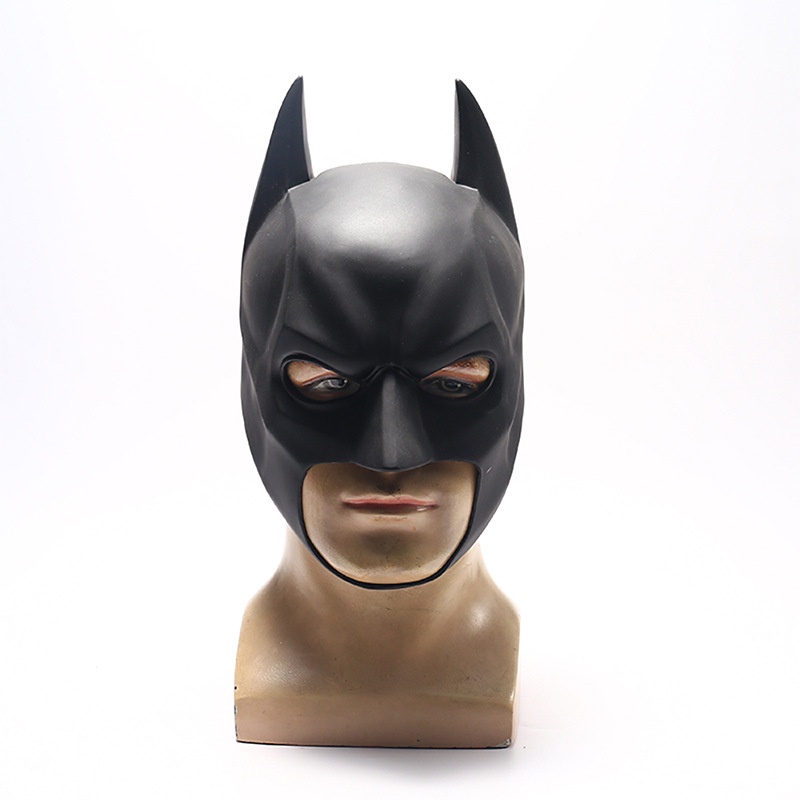 Color Negro para Cosplay Carnaval Máscara de Batman de látex LACKINGONE Fiestas 