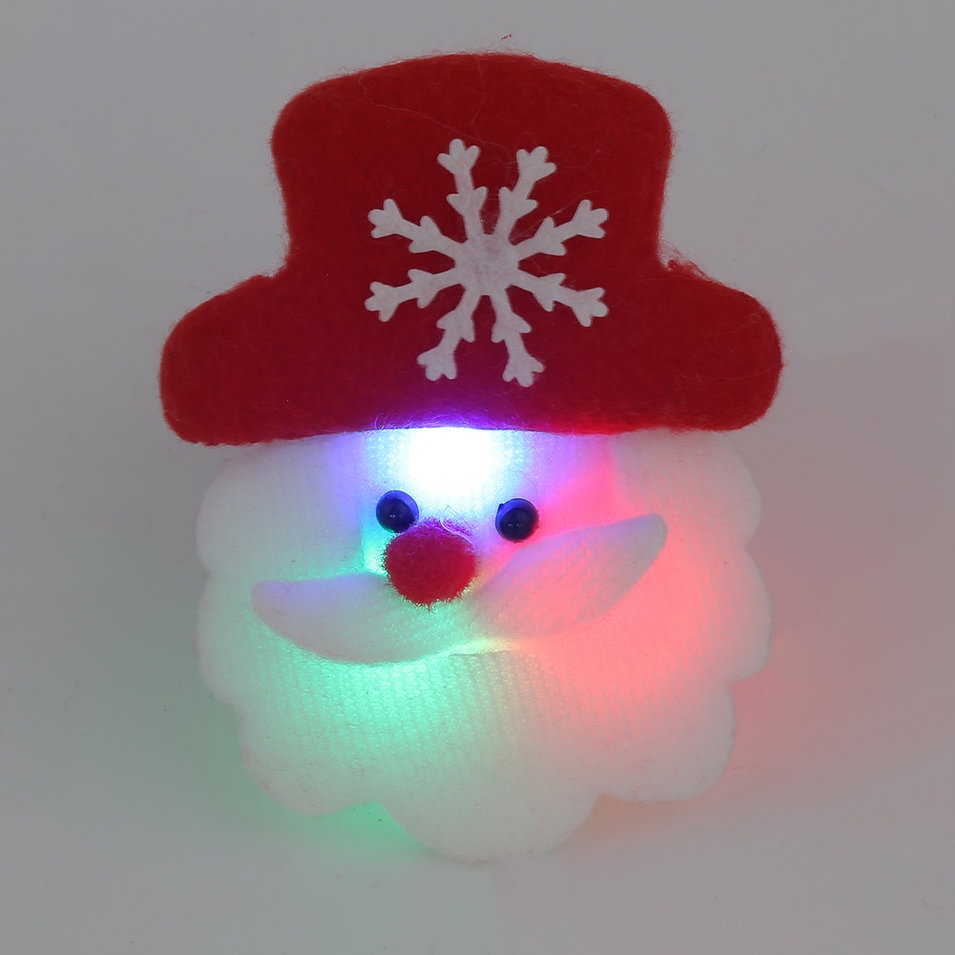 Adornos navideños círculo de juguete decoraciones navideñas pulsera luminosa pulsera 