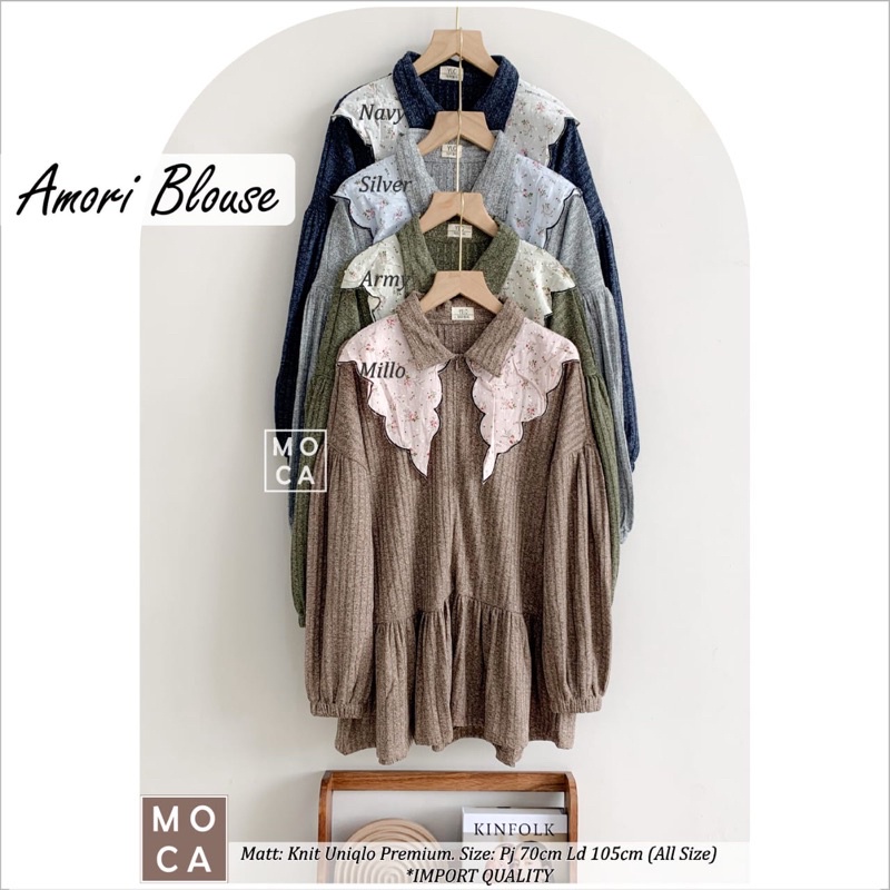 Amori ropa Top mujer camisa CASUAL LD 110 XXL traje HANGOUT adolescente  moda reciente corea MOCA | Shopee Chile