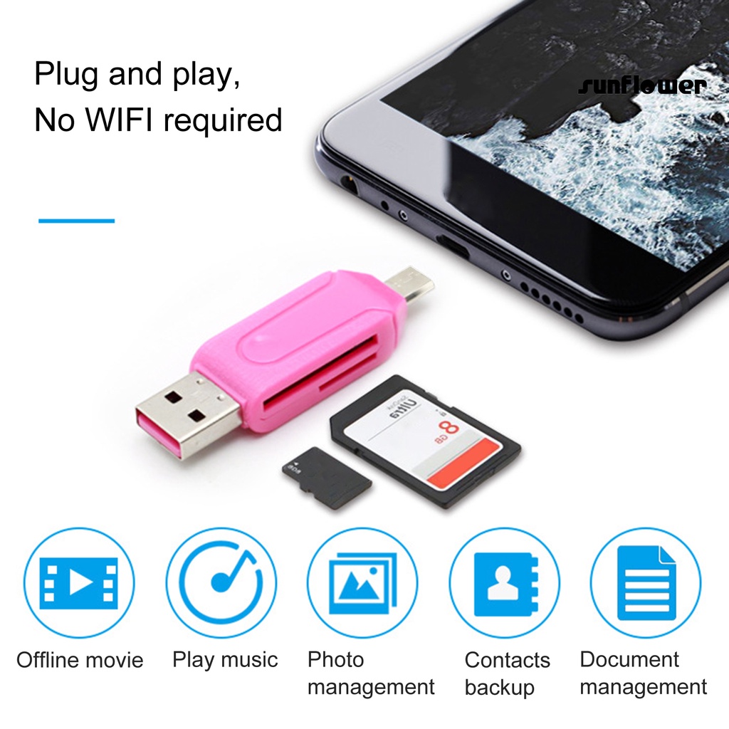 Diferencia Entre Tarjeta Micro Sd Y Tf Lector De Tarjetas USB 2.0 Multi-Función Dual Ranuras De Tarjeta Mini  Transmisor De Datos Para Micro SD | Shopee Chile