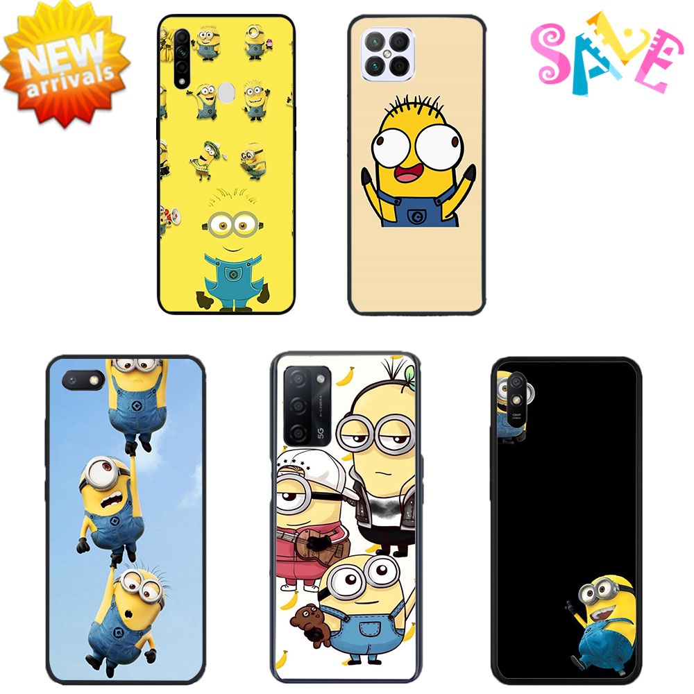 lindo minion fondo de pantalla iphone carcasa de silicona de goma para  realme c25 c21y c25s 8 pro 5g c12 c15 6 5 cubierta a prueba de golpes suave  caso del teléfono | Shopee Chile