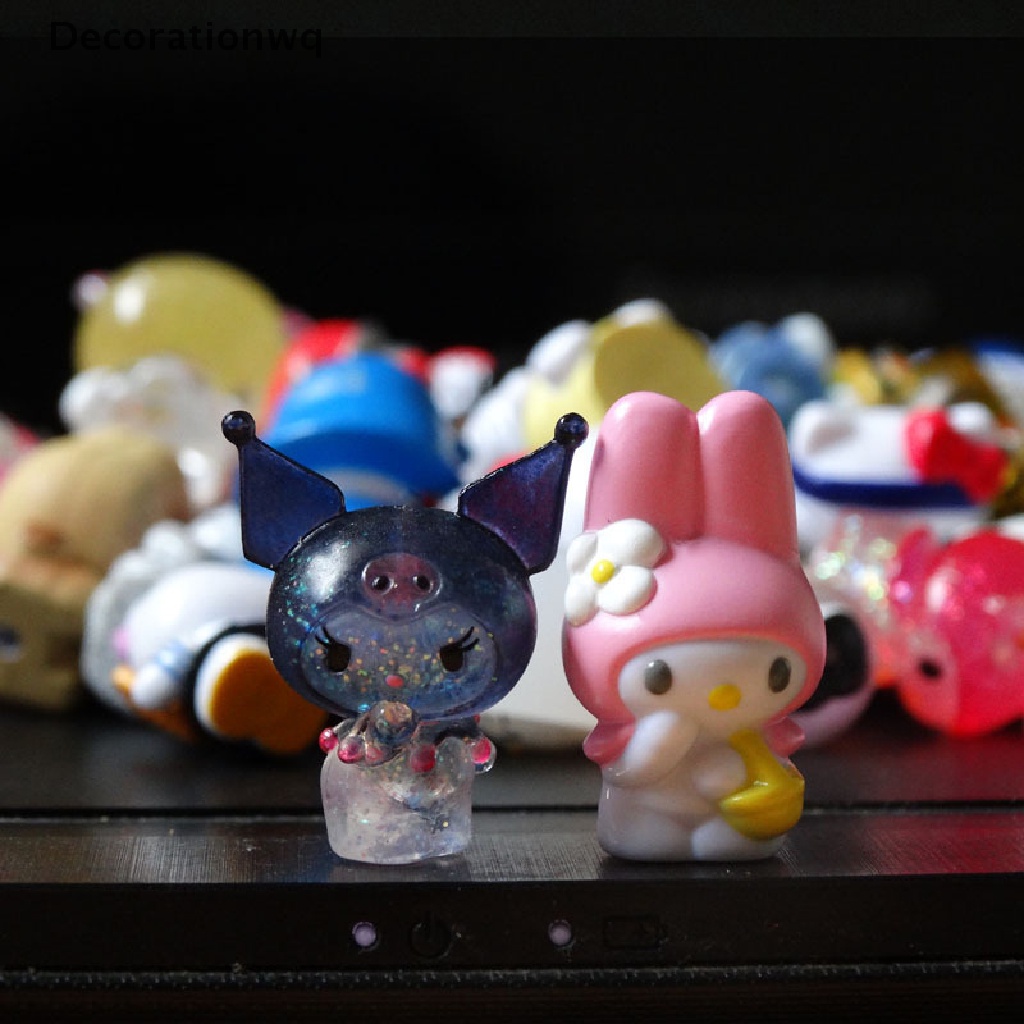20pc Mini al azar no repetir Hello Kitty Anime Colección de Figuras de Acción Juguetes 