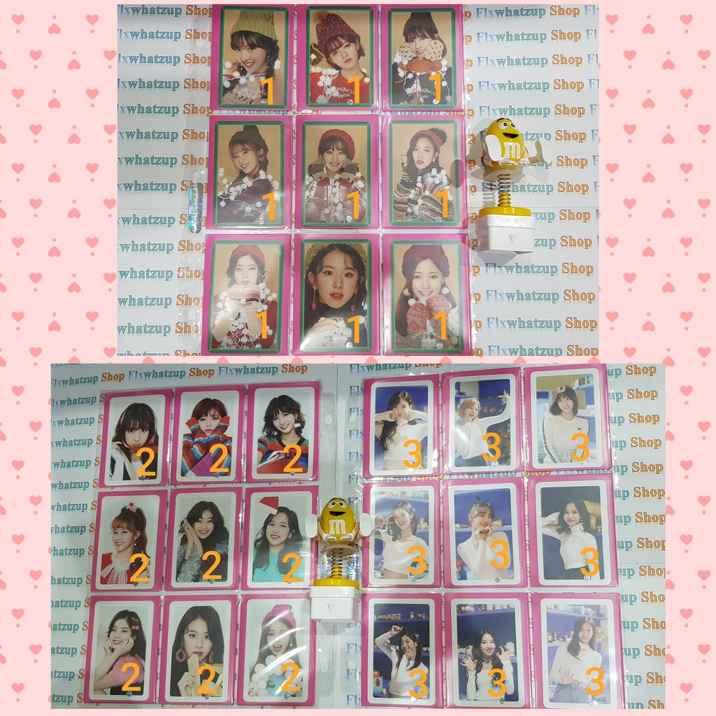 Twice Official Photocard Merry And Happy Coleccion Shopee Chile
