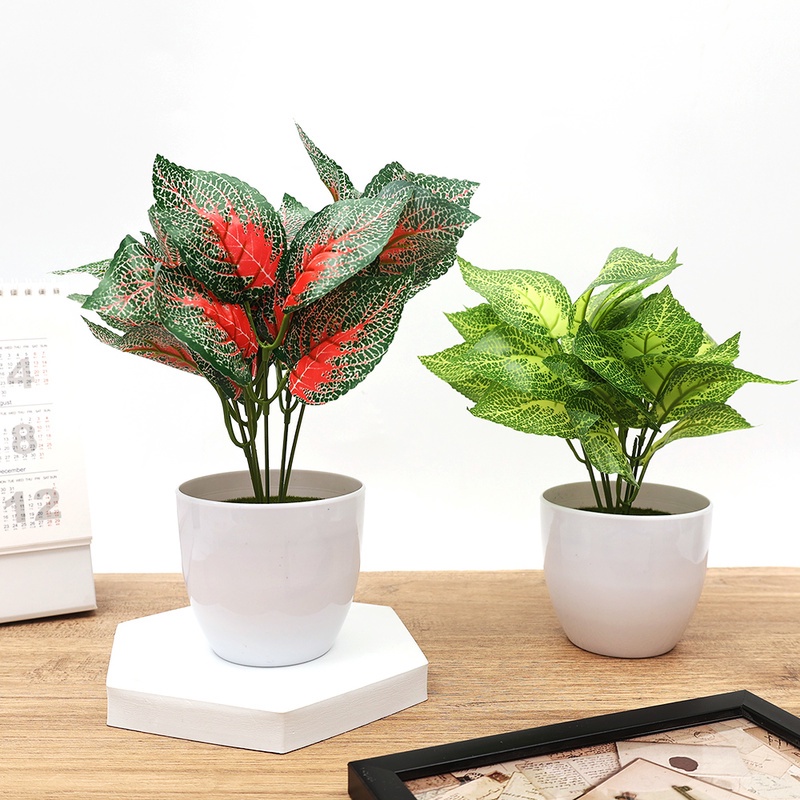 Plantas artificiales de plástico para la decoración del cuarto de baño de  la oficina en casa | Shopee Chile