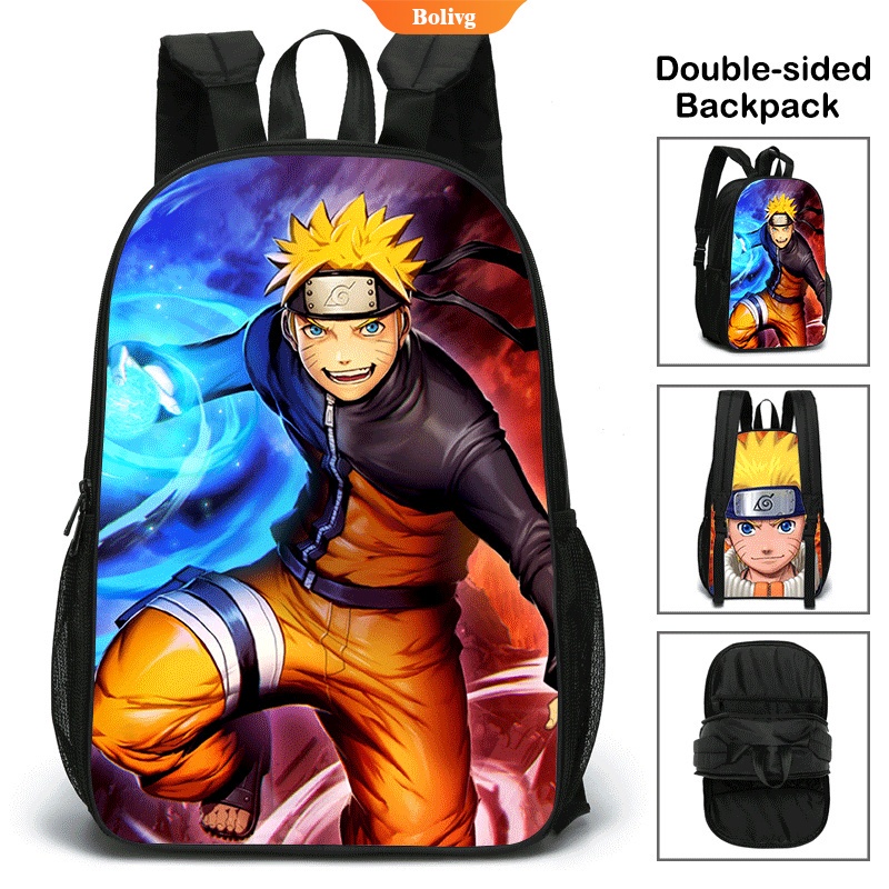 Accesorios De Mochila Escolar Para Estudiantes De Naruto Ani 