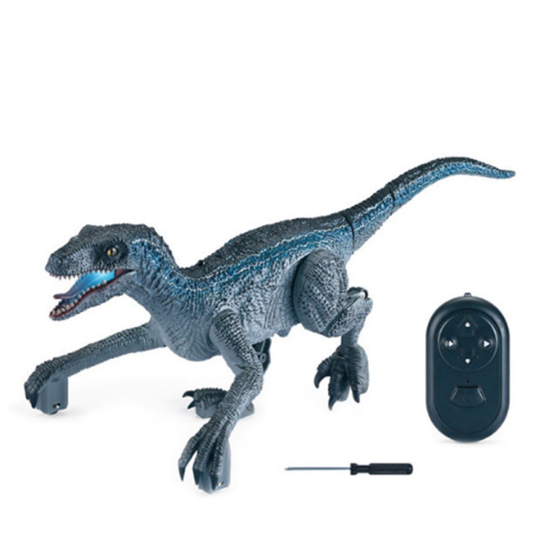 Dinosaurio De Control Remoto , Electrónico Realista Caminar Con Luces Y  Sonidos Rugientes Mascotas Juguetes Para Niños-Azul | Shopee Chile