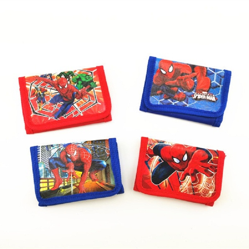 Random 1Pcs Spiderman Spider Man Moana Rainbow Horse Impreso Dibujos  Animados Niños Niña Cartera Corta Cremallera Bolsa De Dinero Niño Navidad |  Shopee Chile