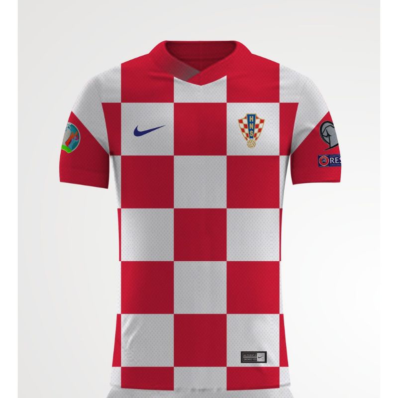 Error audible Plata Camiseta 1ª Croacia Mundial 2018 Rojo Blanco | pamso.pl
